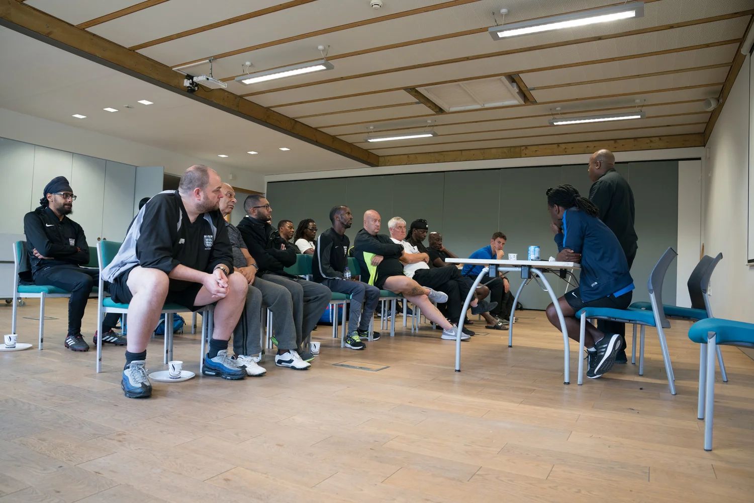 Grass roots football hackney marshes meeting room – Day 1 - Introduction