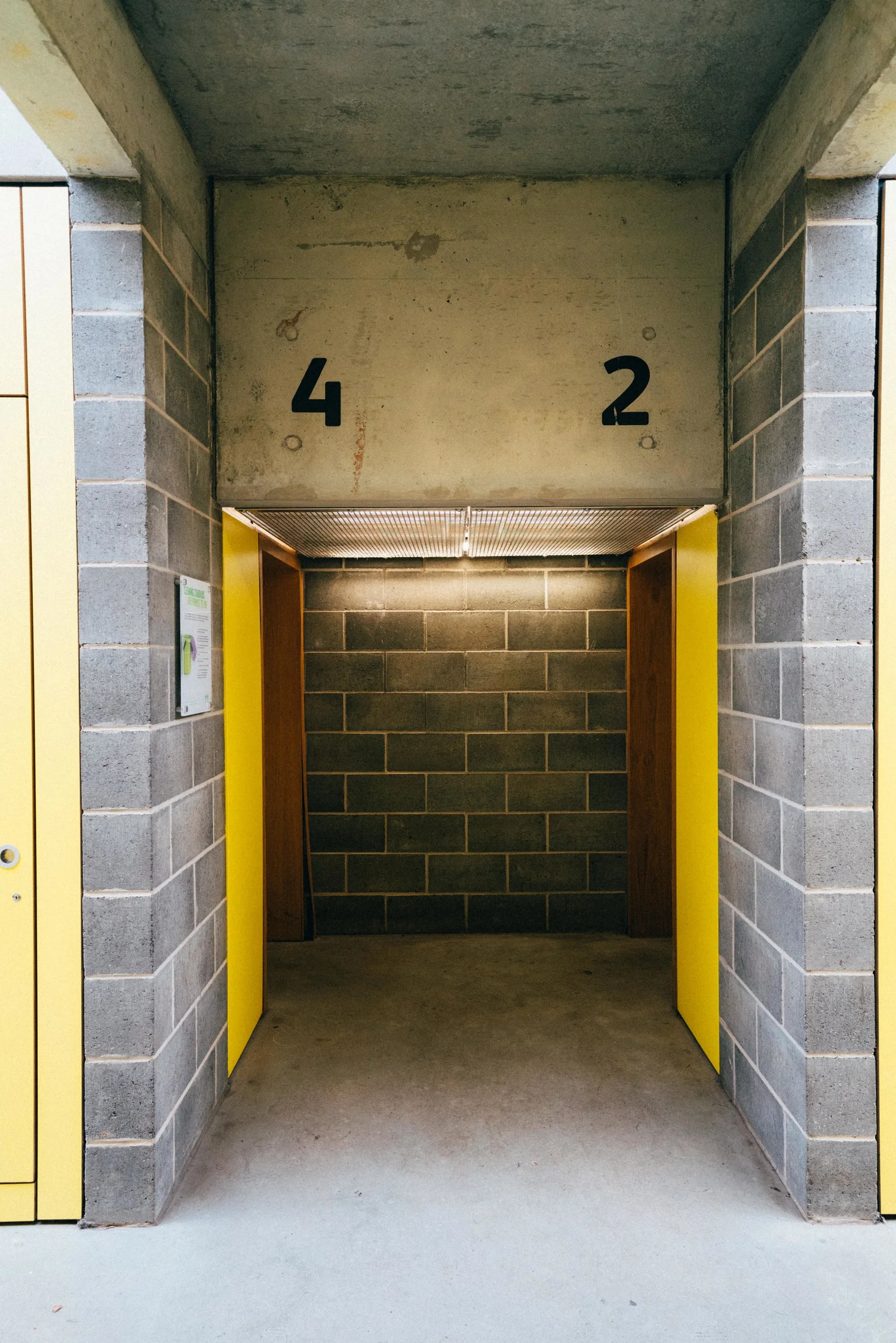 Jack walpole cup final changing room corridor – Day 2 - Jack Walpole cup final