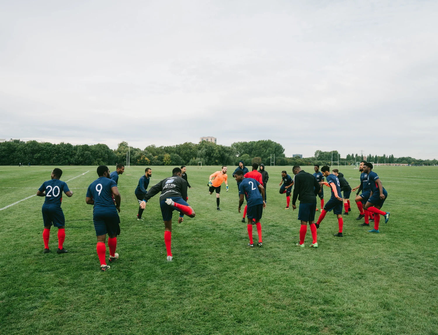 Jack walpole cup final team warm up – Day 2 - Jack Walpole cup final