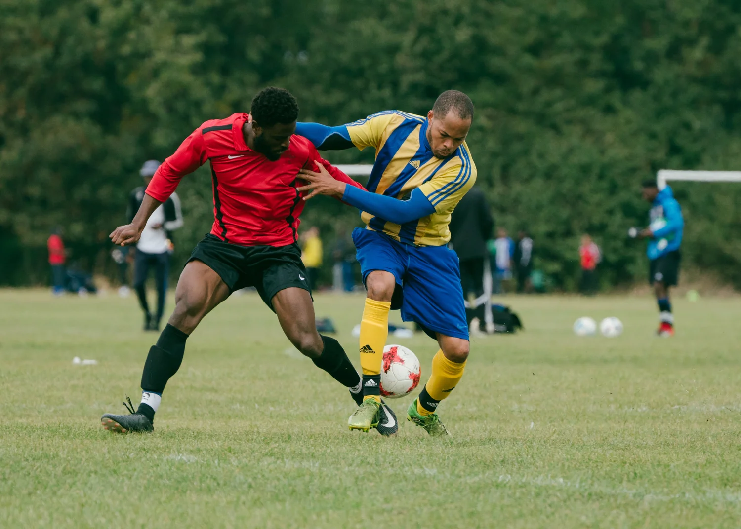 Grass roots football hackney marshes match tackle – Day 3 - Referee's insight and warm-up