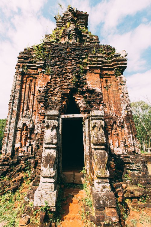 Vietnam my son cham ruins temple brick – Vietnam