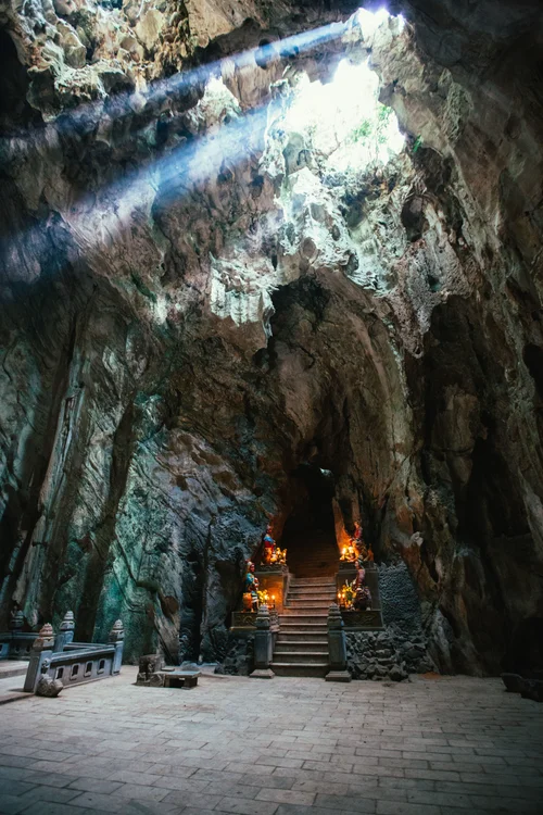 Vietnam cave marble mountains da nang temple – Vietnam