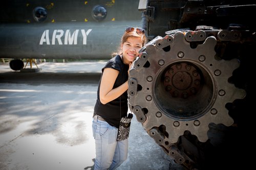 Vietnam army tank war museum woman – Vietnam