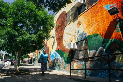 New york mural street art trees harlem – New York