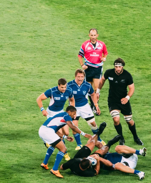 Rugby tackle match all blacks scotland scrum – Sports & Event Photography