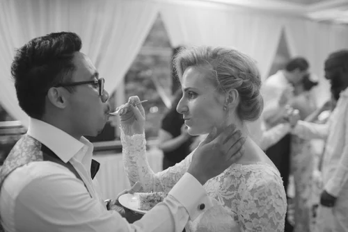 Wedding couple dance bride groom black and – Wedding Photography