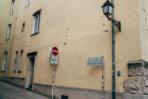Luxembourg street old town house lamp – Luxembourg