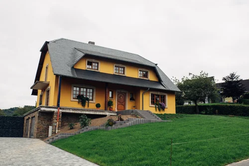 Luxembourg house building grand park grass – Luxembourg