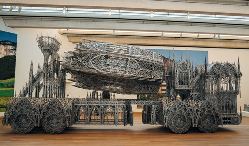 Luxembourg mudam museum art installation sculpture – Luxembourg