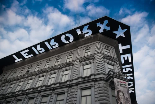 Budapest terror house museum building sign architecture – Budapest