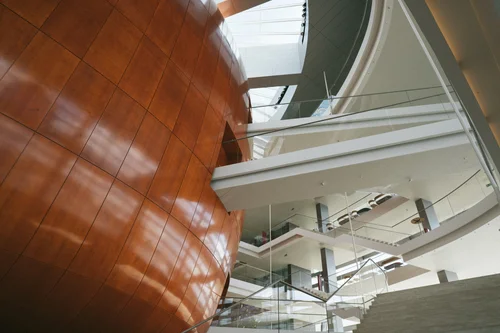 Copenhagen modern architecture interior curves building – Copenhagen