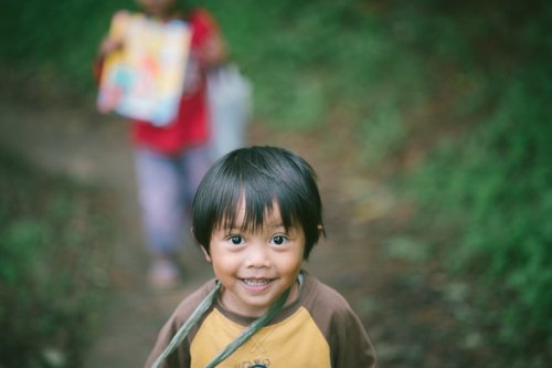 Philippines child boy smiling candid – Philippines