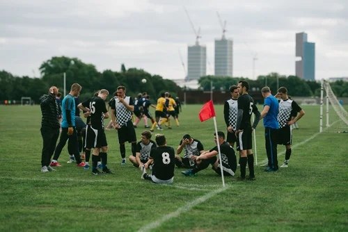 Grass roots football hackney marshes team photo – Day 1 - Introduction