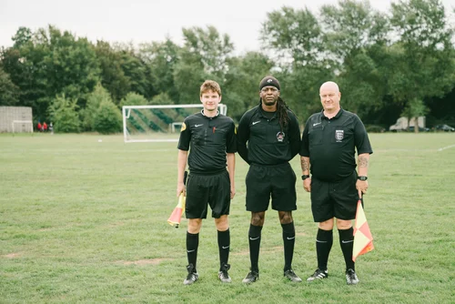 Jack walpole cup final referees officials portrait – Day 2 -  Jack Walpole cup final