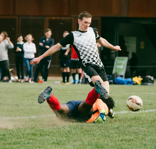 Jack walpole cup final match tackle fall – Day 2 -  Jack Walpole cup final