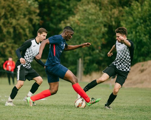 Jack walpole cup final match dribble tackle – Day 2 -  Jack Walpole cup final