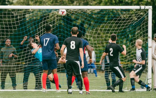 Jack walpole cup final goalmouth corner football – Day 2 -  Jack Walpole cup final