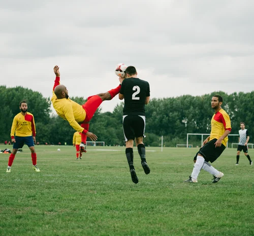 Football soccer match grass roots amateur header – Sports & Event Photography