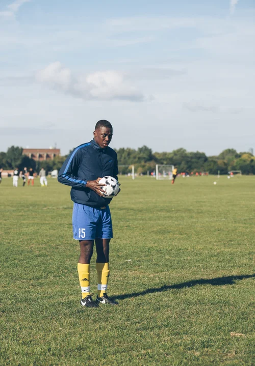 Grass roots football hackney marshes goalkeeper ball – Day 3 - Referee's insight and warm-up