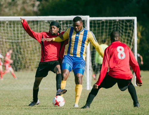 Grass roots football hackney marshes match action – Day 3 - Referee's insight and warm-up